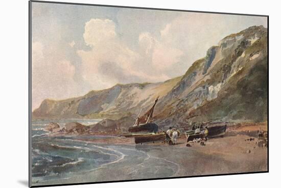 'Coast Scene', c1819-Peter De Wint-Mounted Giclee Print