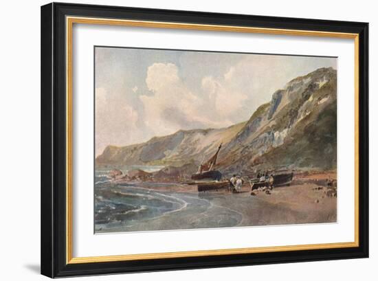 'Coast Scene', c1819-Peter De Wint-Framed Giclee Print