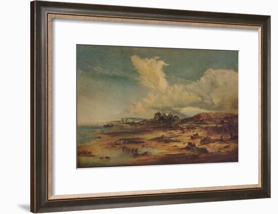 Coast Scene with Church, c1824-John Constable-Framed Giclee Print