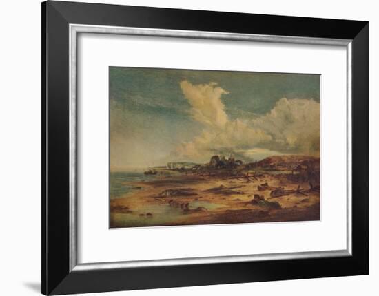 Coast Scene with Church, c1824-John Constable-Framed Giclee Print