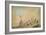 Coast Scene with Figures near a Wall-George Chinnery-Framed Giclee Print