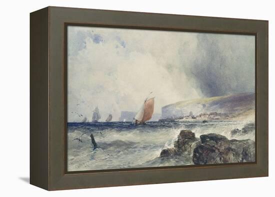 Coast Scene-William Callow-Framed Premier Image Canvas