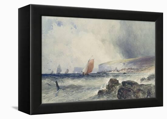 Coast Scene-William Callow-Framed Premier Image Canvas