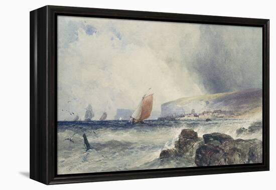 Coast Scene-William Callow-Framed Premier Image Canvas