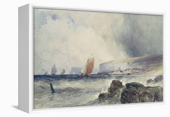 Coast Scene-William Callow-Framed Premier Image Canvas