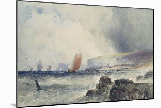 Coast Scene-William Callow-Mounted Giclee Print