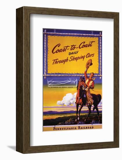 Coast to Coast Daily-null-Framed Art Print