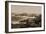 Coast View off Mendocino, California, 1863-Carleton Watkins-Framed Art Print