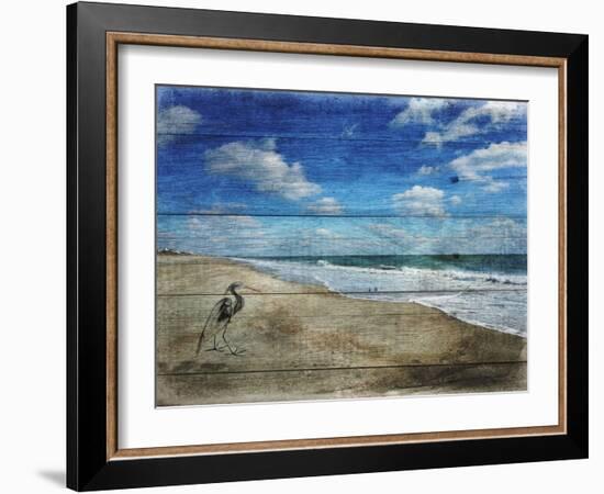 Coastal 1-Sheldon Lewis-Framed Art Print