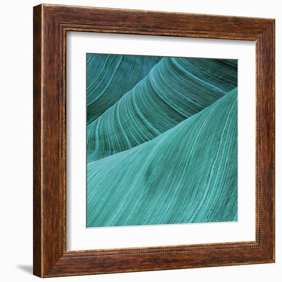 Coastal Abstract 2-Sheldon Lewis-Framed Art Print