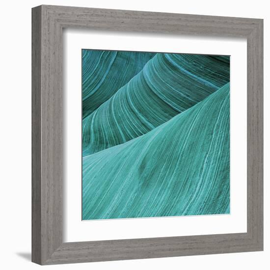 Coastal Abstract 2-Sheldon Lewis-Framed Art Print
