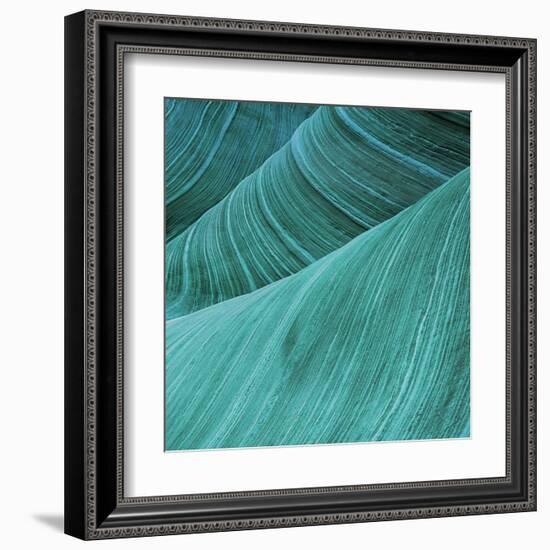 Coastal Abstract 2-Sheldon Lewis-Framed Art Print