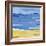 Coastal Abstract-Farida Zaman-Framed Art Print