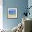 Coastal Abstract-Farida Zaman-Framed Art Print displayed on a wall