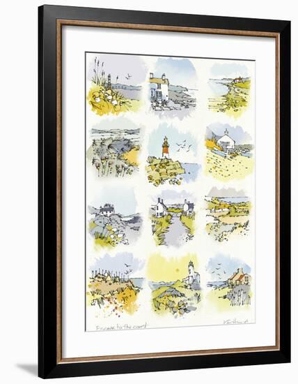 Coastal Adventures-Ken Hurd-Framed Giclee Print