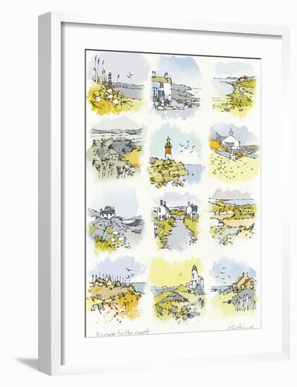 Coastal Adventures-Ken Hurd-Framed Giclee Print