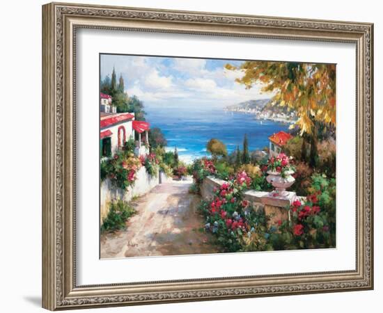 Coastal Air-Axiano-Framed Art Print