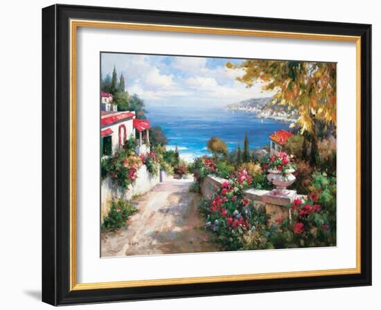 Coastal Air-Axiano-Framed Art Print