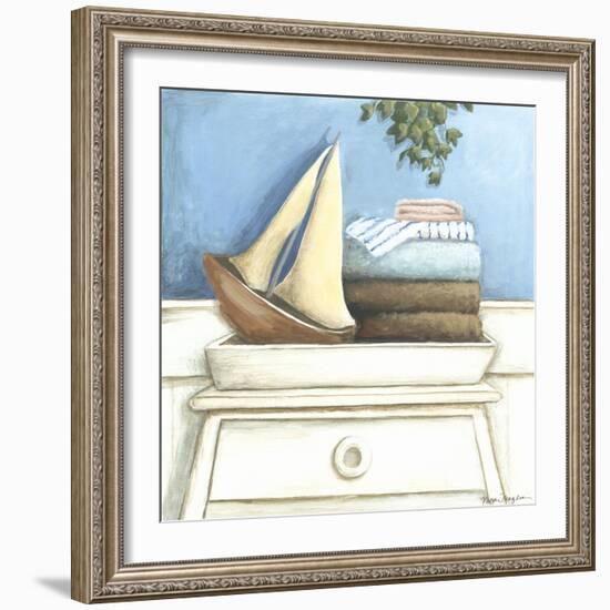 Coastal Bath I-Megan Meagher-Framed Art Print