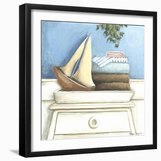 Coastal Bath I-Megan Meagher-Framed Art Print