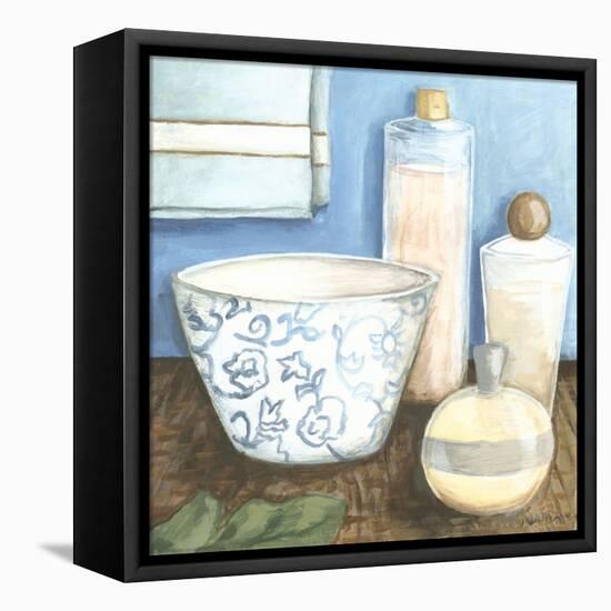 Coastal Bath II-Megan Meagher-Framed Stretched Canvas