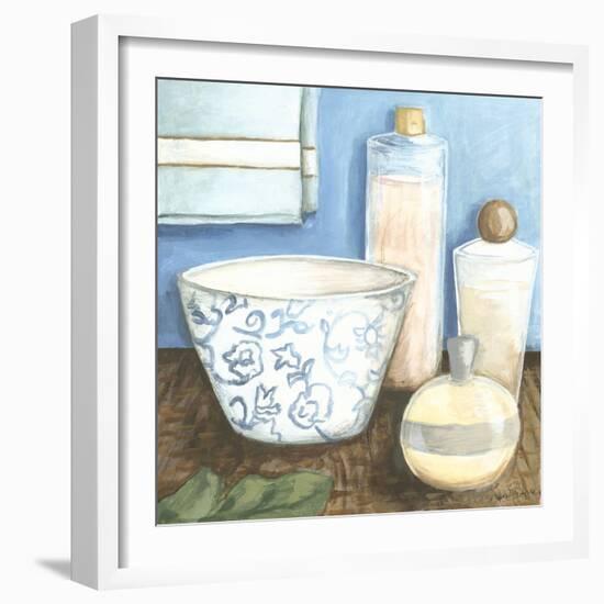 Coastal Bath II-Megan Meagher-Framed Premium Giclee Print