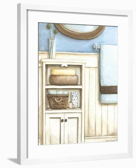 Coastal Bath III-Megan Meagher-Framed Art Print