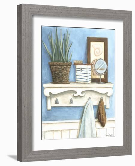 Coastal Bath IV-Megan Meagher-Framed Art Print