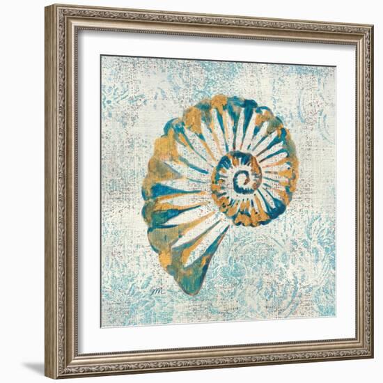 Coastal Beauty II-Sarah Mousseau-Framed Art Print