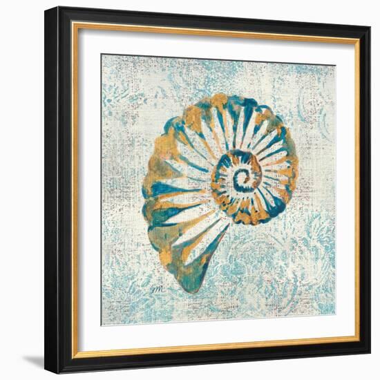 Coastal Beauty II-Sarah Mousseau-Framed Art Print