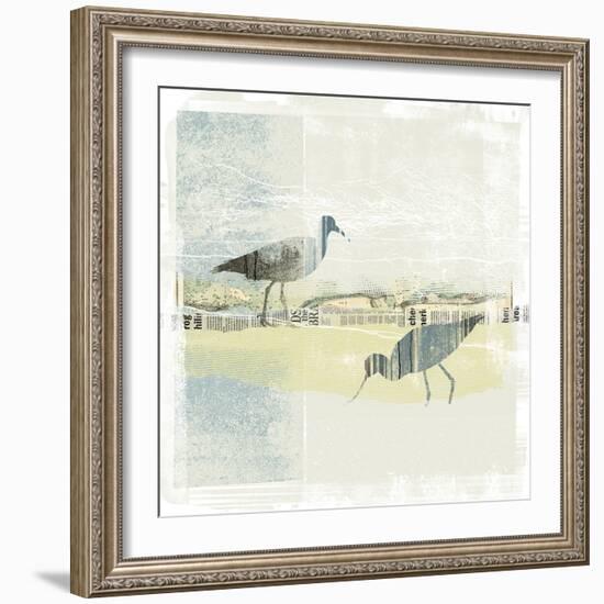 Coastal Birds I-Ken Hurd-Framed Giclee Print