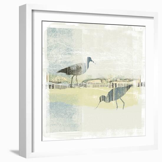 Coastal Birds I-Ken Hurd-Framed Giclee Print