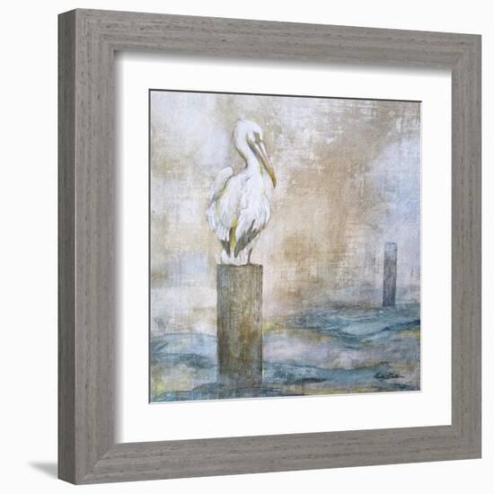 Coastal Birds I-Paula Giltner-Framed Art Print