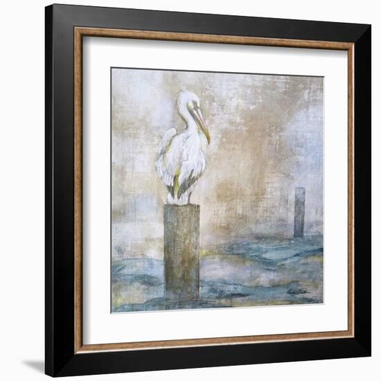 Coastal Birds I-Paula Giltner-Framed Art Print