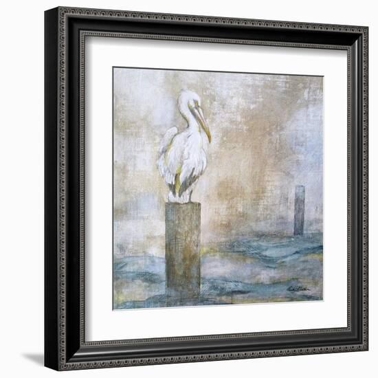 Coastal Birds I-Paula Giltner-Framed Art Print