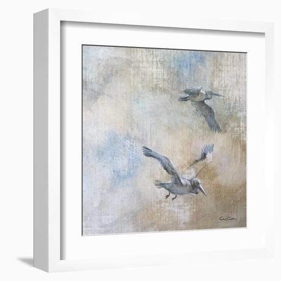 Coastal Birds II-Paula Giltner-Framed Art Print