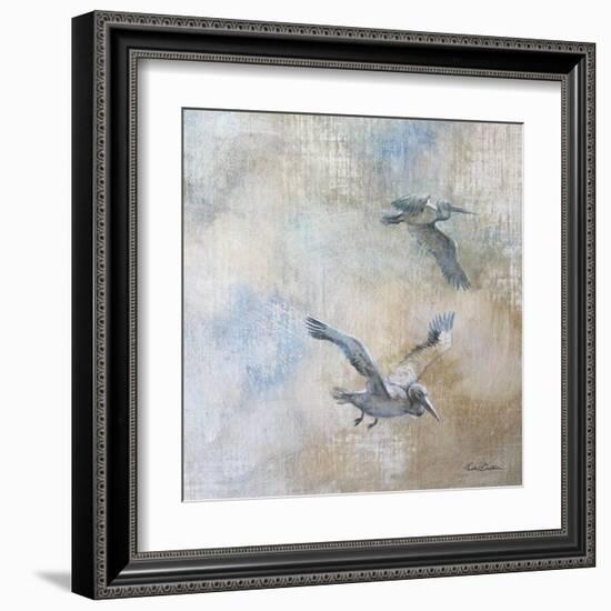 Coastal Birds II-Paula Giltner-Framed Art Print