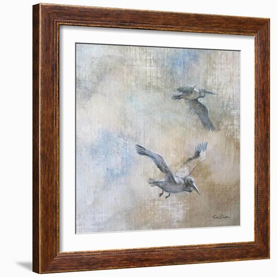 Coastal Birds II-Paula Giltner-Framed Art Print