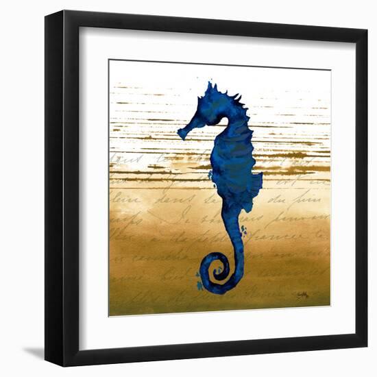 Coastal Blue III-Elizabeth Medley-Framed Art Print