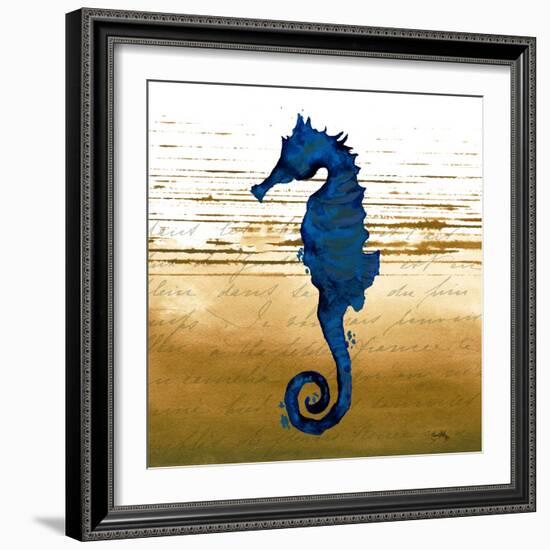 Coastal Blue III-Elizabeth Medley-Framed Art Print