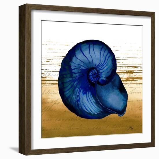 Coastal Blue IV-Elizabeth Medley-Framed Art Print