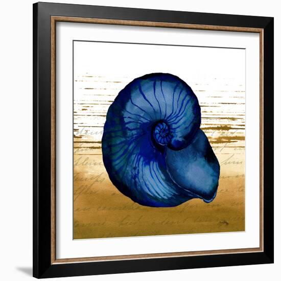 Coastal Blue IV-Elizabeth Medley-Framed Art Print