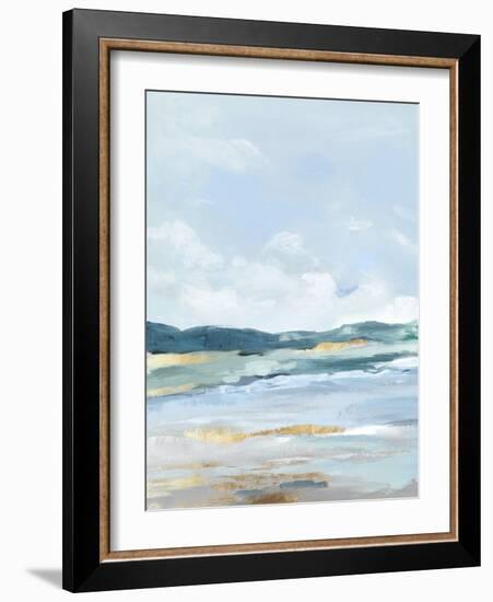 Coastal Blue Mountains II-Luna Mavis-Framed Art Print