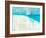 Coastal Blues 1-Jan Weiss-Framed Art Print