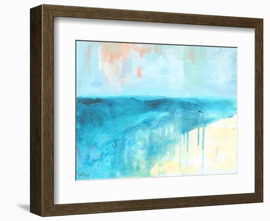 Coastal Blues 2-Jan Weiss-Framed Premium Giclee Print