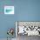 Coastal Blues 2-Jan Weiss-Framed Premium Giclee Print displayed on a wall