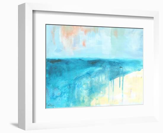 Coastal Blues 2-Jan Weiss-Framed Premium Giclee Print