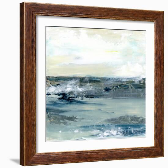 Coastal Blues I-Lila Bramma-Framed Art Print