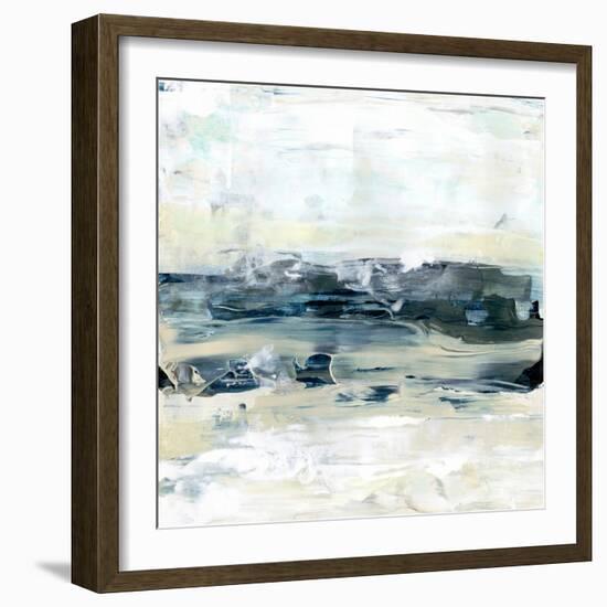 Coastal Blues II-Lila Bramma-Framed Art Print