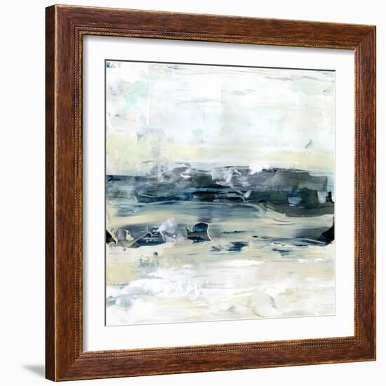 Coastal Blues II-Lila Bramma-Framed Art Print